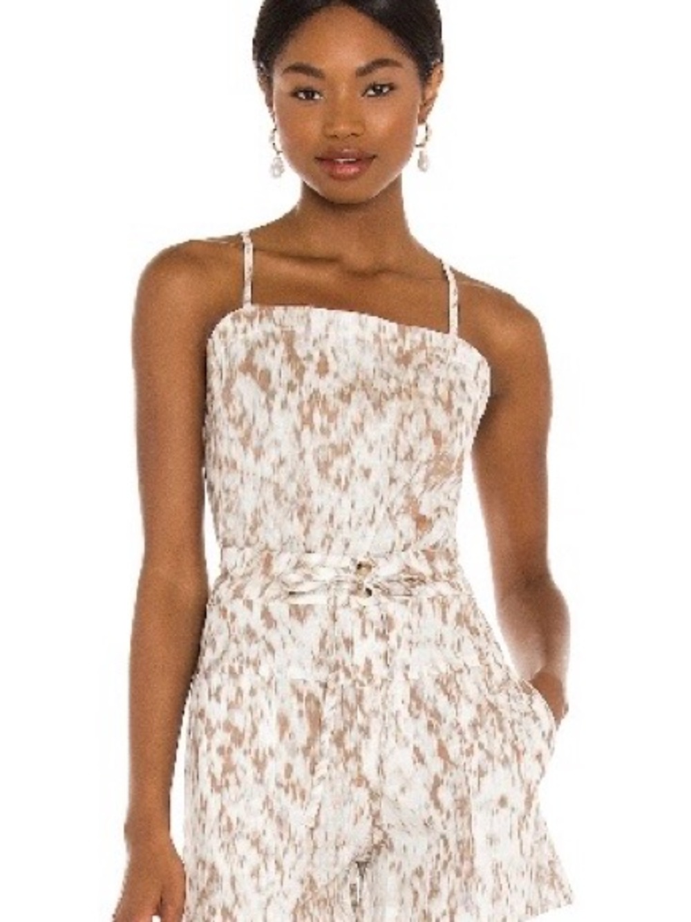 Revolve Amuse Society Valerie Woven Tank - Desert Rose